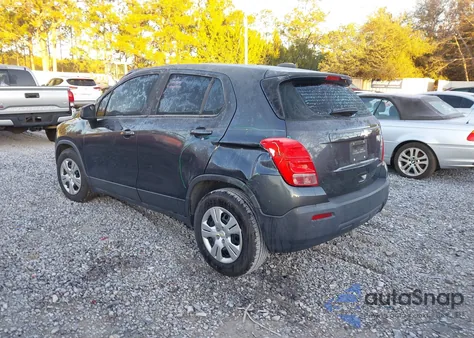 2016 Chevrolet Trax 1Ls from USA, damaged, VIN 3GNCJKSB8GL128107